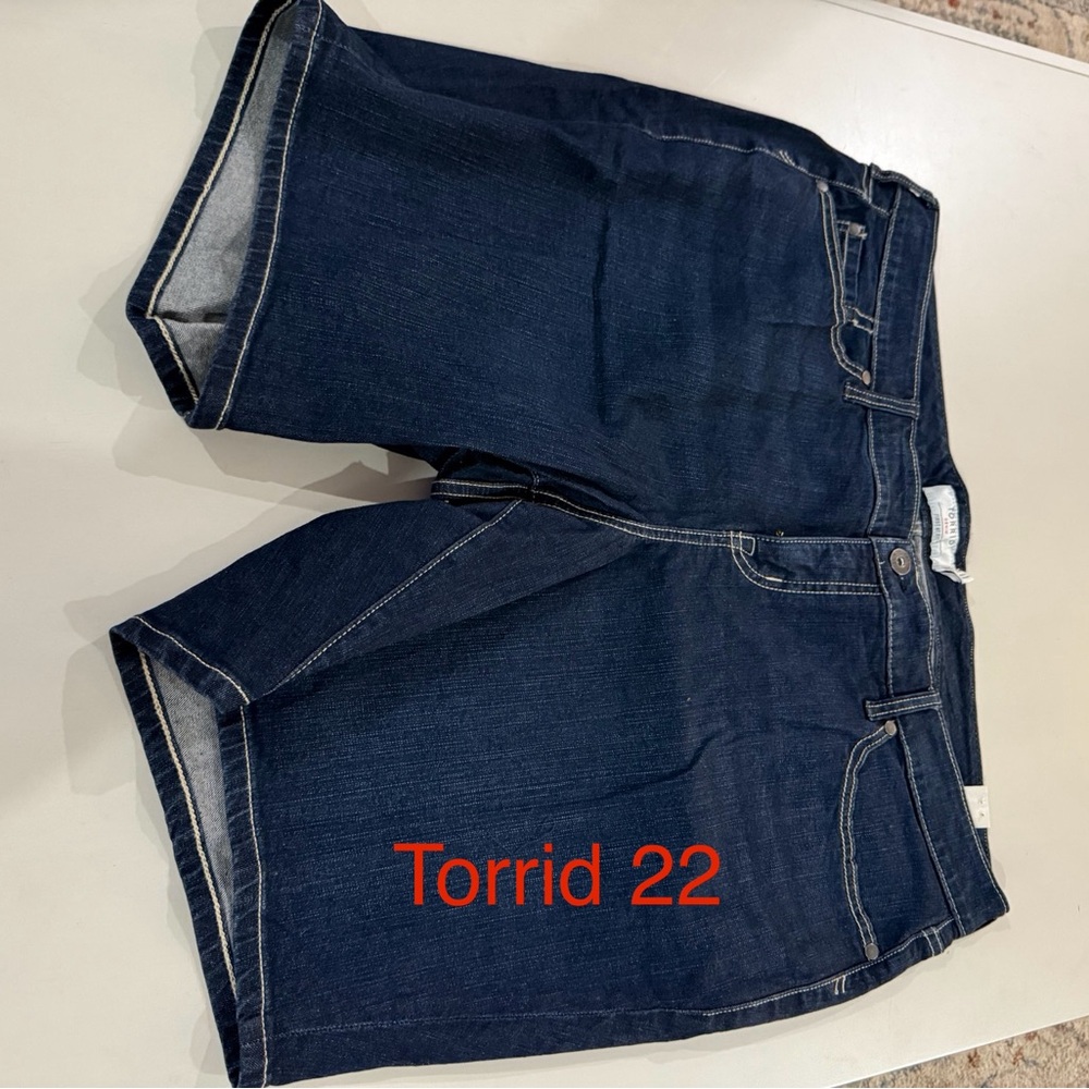 Torrid Indigo Denim Shorts